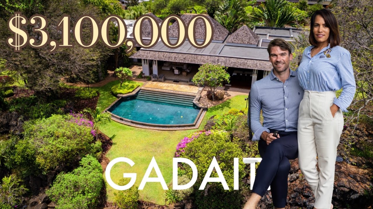 Vivre à l'Ile Maurice I Devenez Propriétaire d'une Sublime Villa sur le Golf de Tamarina 3,100,000$
