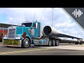 The longest special transport in ats  american truck simulator ats showcase