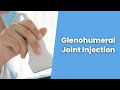 Ultrasound guided glenohumeral joint injection  2 min series mskus