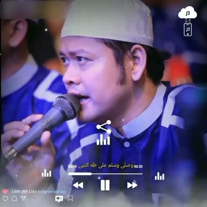 Story WA sholawat al qolbu mutayyam | Az zahir
