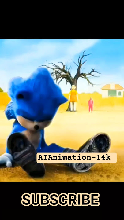 Sonic in power 💀😱 | Squid Game | #sonic​#edit​#shorts​#squidgame