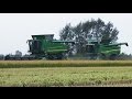 John Deere S660i - John Deere 9780i CTS mietitura riso / rice harvest 01/10/2016