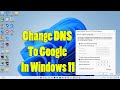How to Set Up 8.8.8.8 DNS Server on Windows 11 | Change DNS To Google In Windows 11