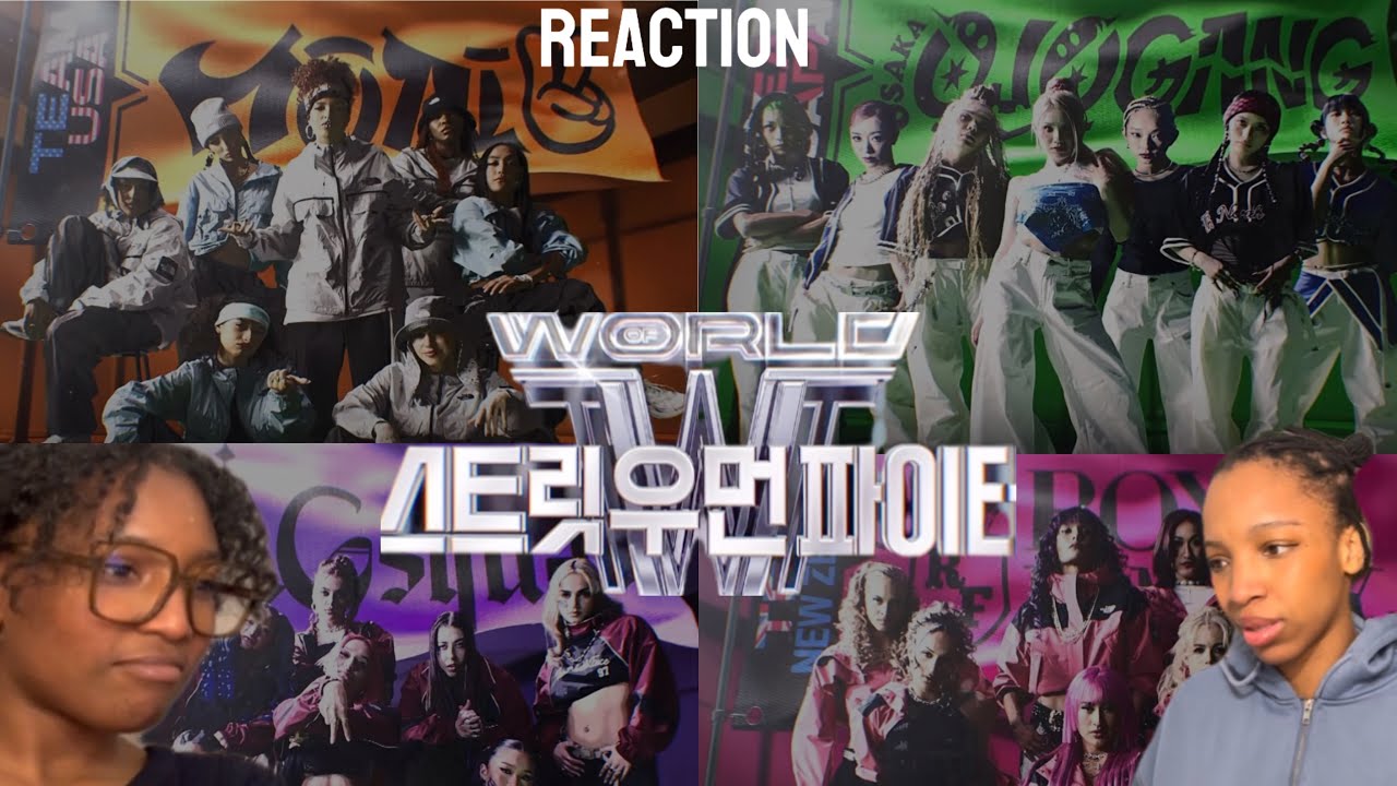 [ENG SUBS] #WSWF French dancers react to K-Pop MISSION of World Street women fighter PART 2