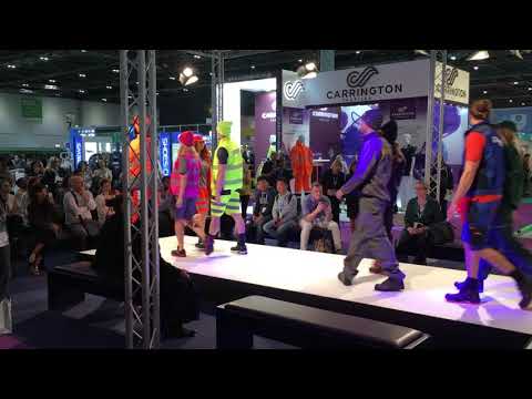 Professional Clothing Fashion Show at Safety & Health Expo 2018.