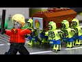 Lego Zombie Invade City: Coffin Dance Zombie | Lego Stop Motion