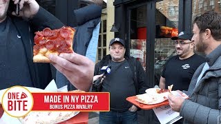 Barstool Pizza Review  Made In New York Pizza (Bonus Pizza Lawsuit)