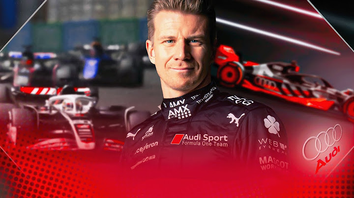 AUDI F1 TEAM SIGNE SON PREMIER PILOTE - Nico Hulkenberg