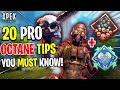 Apex Legends OCTANE GUIDE! - 20 PRO TIPS AND TRICKS To Help You Learn Octane!