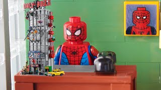 Building the new LEGO Daily Bugle 76178