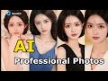 How to create free professional photos using AI#professionalheadshots #aiimages