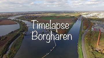 Timelapse van de Maas  bij Borgharen.