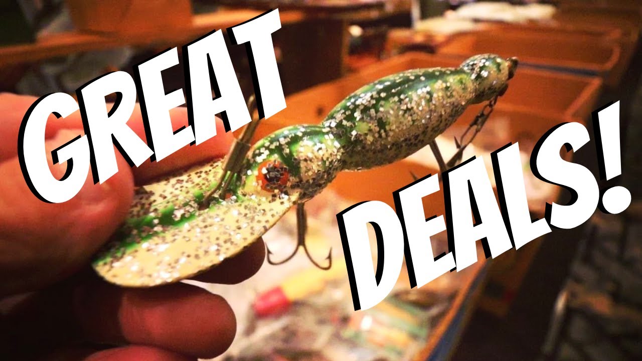 This antique fishing tackle show has GREAT DEALS! (F.A.T.C. Southern