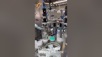 Double head Capping Machine for Bottle , Automatic Screw Capping Machine #capping  #machine