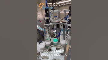 Double head Capping Machine for Bottle , Automatic Screw Capping Machine #capping  #machine