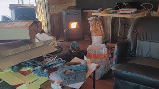 Bus Conversion Project  Video 124  Pellet Stove Install