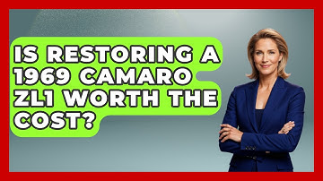 Is Restoring A 1969 Camaro ZL1 Worth The Cost? - Car Collector Enthusiasts