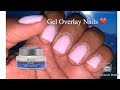 Gel Overlay Nail ( IBD Clear Hard Gel )