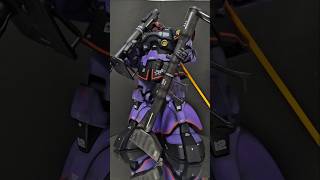 MG MS-09 ドム 黒い三連星カラー グラデーション塗装 #gunpla #ガンプラ #gundam