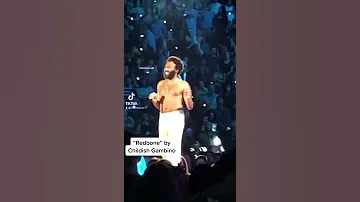 Childish Gambino “Redbone” live