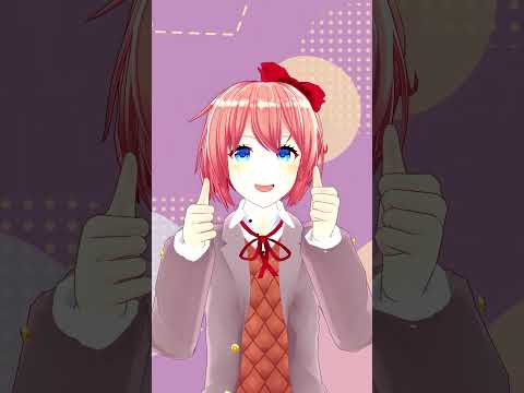 頑張りたい人へ / サヨリ #mmd #shorts #short #轟はじめ  #todorokihajime #サヨリ  #ドキドキ文芸部 #ddlc