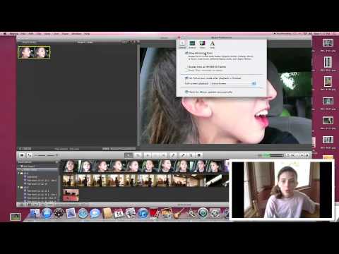 How not to crop your head out of a video using Imovie - YouTube