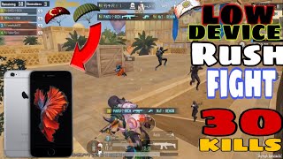 🔥MY BEST IPHONE 6S 30 FPS RUSH FIGHT PUBG mobile GAMEPLAY🔥 screenshot 4