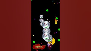 Agma.io Think fast instead of split fast! Noobs #shorts #agmaio