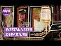 King Departs Westminster After Delivering Keynote Speech in Parliament