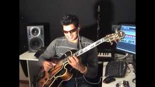 George Benson Guitar Tuition in Cmaj7 chords