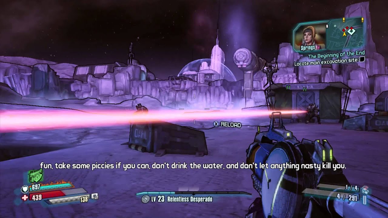 borderlands the pre sequel beginning of the end borderlands the pre sequel beginning of the end