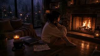 Lo-Fi music mix by the fire (with rain) / Mix de música Lo-Fi junto al fuego (con lluvia)