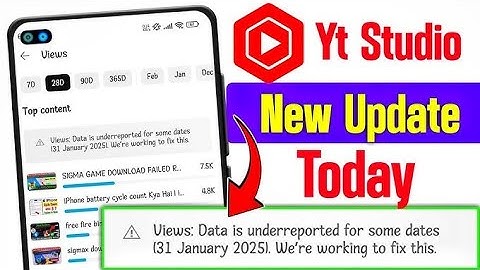 Views: Data is underreported for some dates (31 January 2025). We