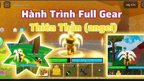 [Roblox Fruit] Hành Trình Full Gear Tộc Thiên Thần (angel)#roblox #bloxfruits #tmd