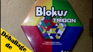 Déballage de Blokus Trigon