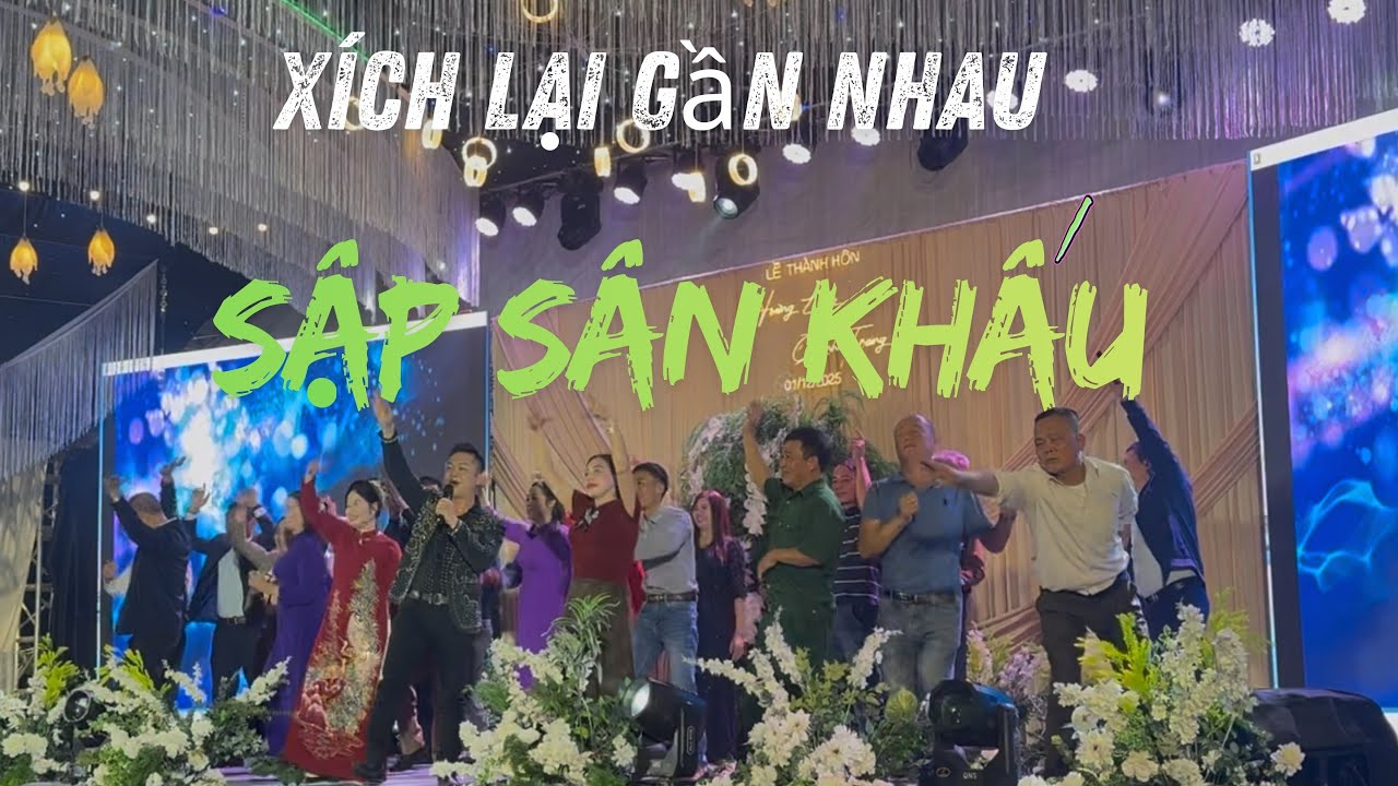Xích Lại Gần Nhau (touch by touch)Tuấn Ngọc Cover | Loạn Sân Khấu Đám Cưới