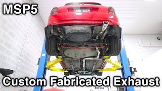 Mazdaspeed Protege5 Gets Custom Fabricated Straight Pipe [Fabrication & Rev Sounds]