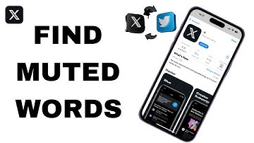 How To Find Or Add Muted Words On X Twitter App