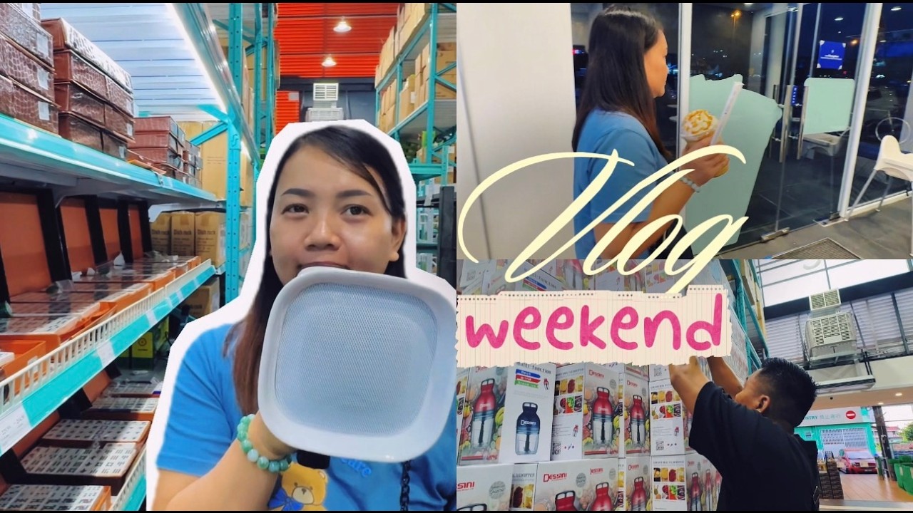 Daddy asher masak menu special,cari barang dapur ke Aeroville & Mami Asher ajak cuci mata di Me home