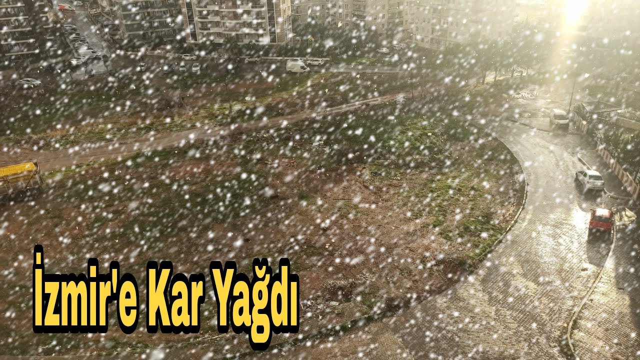 izmir e kar yagiyor izmir de kar 2021 yeni izmir e kar yagiyor shorts youtube