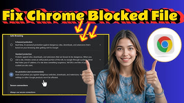 Hoe een geblokkeerd bestand in Chrome te repareren | Download elk bestand (2025)