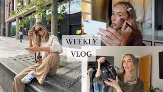 WEEKLY VLOG: EVERYDAY MAKEUP, ZARA SHOE HAUL & SPRING OUTFITS