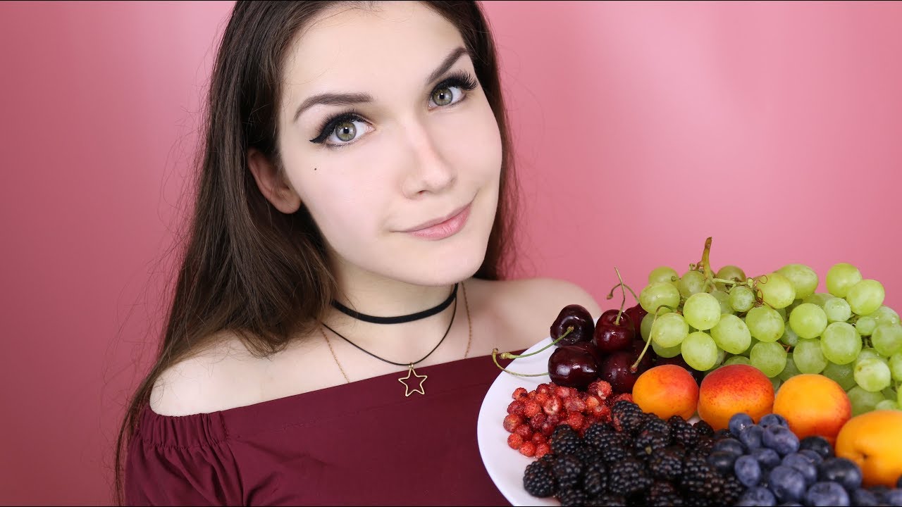 🍇 АСМР Ягодки 🍒Итинг, Поедание | 🍓 ASMR Eating, Mukbang 👅 Berry 🍑 asmr kittyklaw instagram
