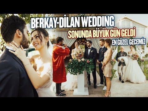 BERKAY-DİLAN WEDDING 👰‍♀️ 🤵‍♂️ | SONUNDA BÜYÜK GÜN GELDİ 😍 | EN GÜZEL GECEMİZ