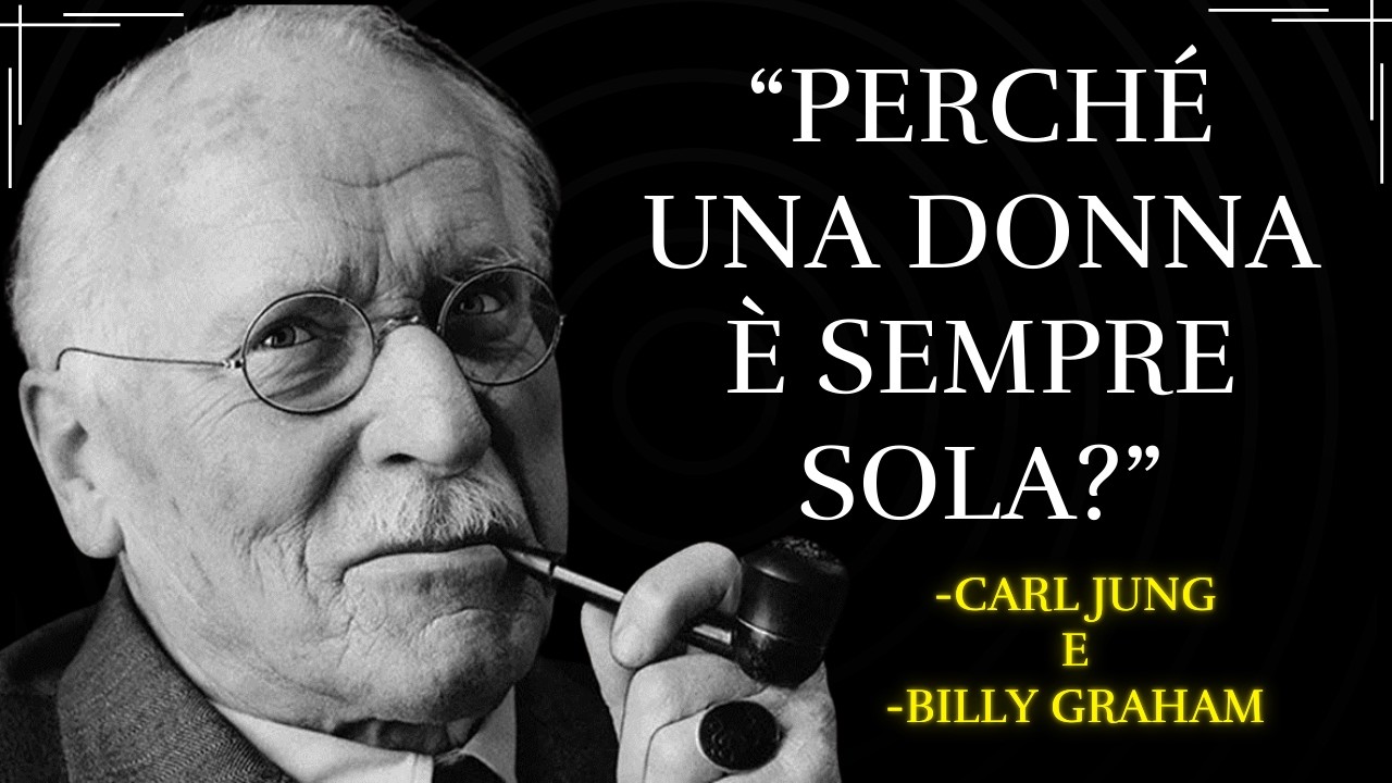 PERCHÉ LA DONNA SCELTA CAMMINA SEMPRE DA SOLA? NIENTE AMICI O RELAZIONI | Carl Jung e Billy Graham