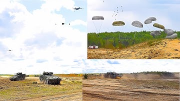 Swift Response 2025 | US Paratroopers Jump from C130 Hercules in Lithuania!