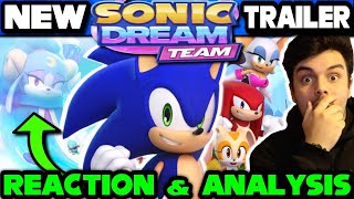 New Sonic Game Officially Announced! - Sonic Dream Team Trailer Reaction & Analysis!