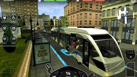 Bus Simulator Pro 2017. Android Gameplay.