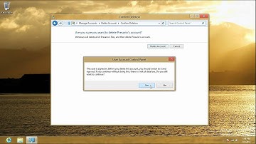 How to Delete a User Account in Windows 8