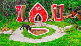 Build Dog House In I Love You Style